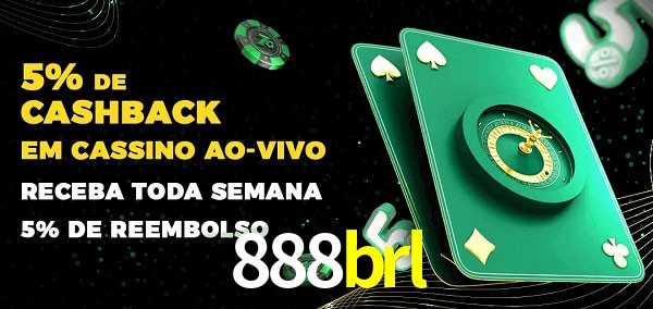 Promoções do cassino ao Vivo 888brl
